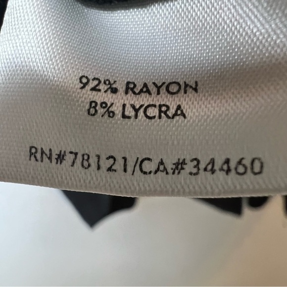 Eileen Fisher M Long Sleeve Pullover Shirt High Neck Black Minimalist Preppy - Picture 3 of 6